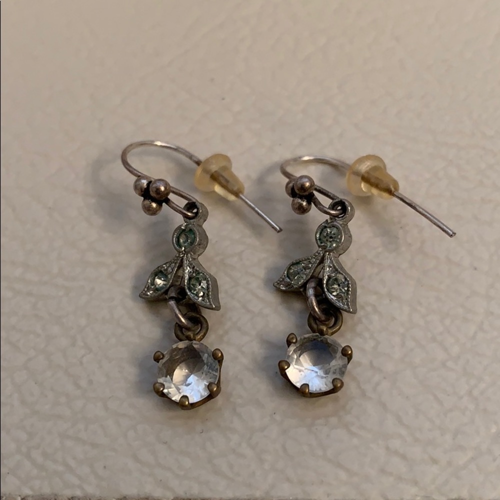 One of a kind- Antique Sterling Silver earrings